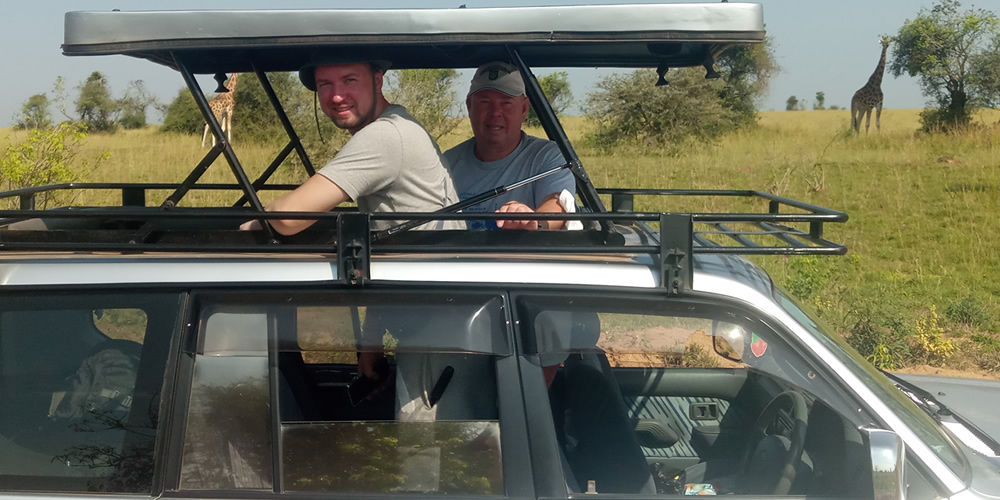 Game drive in Murchsion Falls