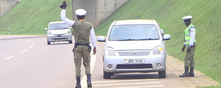 Traffic Police on duty